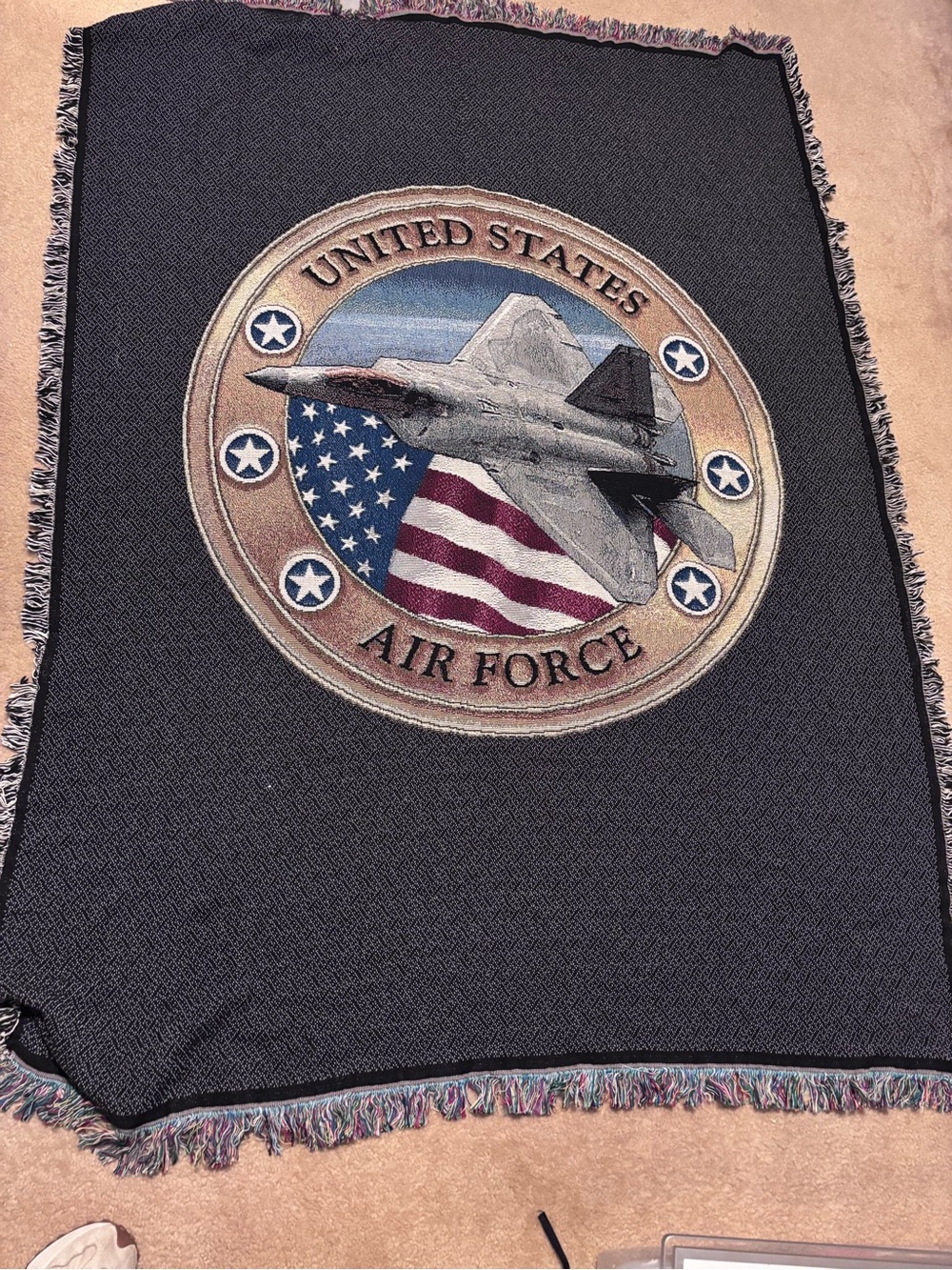 Weavers Air Force blanket